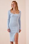 Kleid - Beige - Bodycon