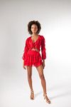 Bluse - Rot - Regular Fit