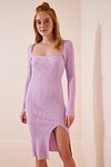 Dress - Purple - Bodycon