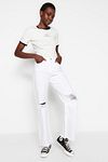 Jeans - White - Wide leg