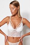 Bra - White - Ajouré
