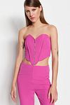 Bustier - Rosa - Unifarben