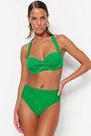 Bikini-Hose - Grün - Unifarben