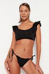 Bikini-Hose - Schwarz - Unifarben