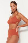 Bikini-Hose - Braun - Unifarben