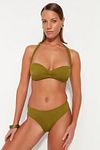 Bikini-Hose - Khaki - Unifarben
