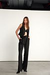 Pants - Black - Wide leg