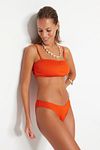 Bikini Bottom - Orange - Textured