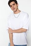 T-Shirt - Weiß - Oversized