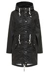 Regenjacke - Schwarz - Parka