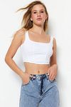 Bustier - Weiß - Unifarben