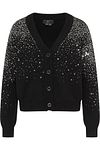 Strickjacke - Schwarz - Regular Fit