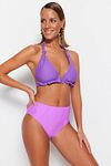 Bikini-Hose - Lila - Unifarben