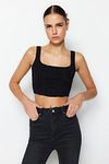 Bustier - Schwarz - Unifarben