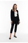 Strickjacke - Schwarz - Regular Fit