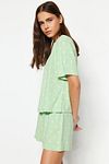 Pajama Set - Blue - Graphic