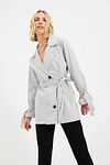 Trenchcoat - Grau - Basic