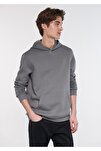 Sweatshirt - Grau - Oversized