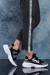 Sneakers - Black - Wedge