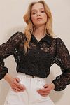 Shirt - Black - Regular fit