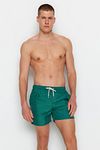 Badeshorts - Grün - Unifarben