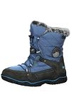 Stiefelette - Blau - Blockabsatz