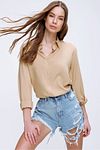 Shirt - Beige - Regular fit