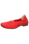 Ballerina - Rot - Flacher Absatz