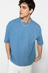 T-Shirt - Blue - Oversize