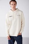 Sweatshirt - Beige - Relaxed Fit