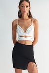 Crop Top - Ecru - Plain
