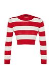 Pullover - Rot - Regular Fit