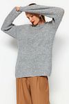 Pullover - Grau - Oversized