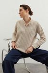 Pullover - Beige - Oversized
