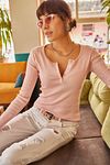 Bluse - Rosa - Figurbetont