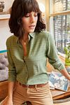 Shirt - Green - Slim fit
