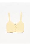 Bustier - Gelb - Unifarben
