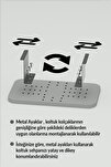 C Sehpa Yan Sehpa Bendir Siyah