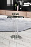 Gümüş Terra Sehpa Seti Ceviz Kahverengi 4'lü