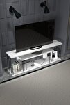 Gzd Plus TV Ünitesi Beyaz 140 cm