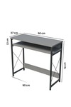 Çalışma Masası Beyaz 90 cm