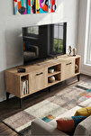 Linya TV Sehpası Suntalam Bej 160x35 cm