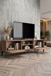 Vera TV Sehpası Suntalam Kahverengi 160x35 cm