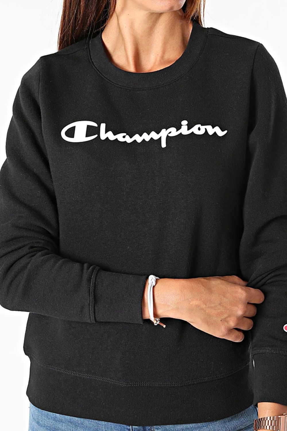Fit Regular Champion - Schwarz - Trendyol - Sweatshirt