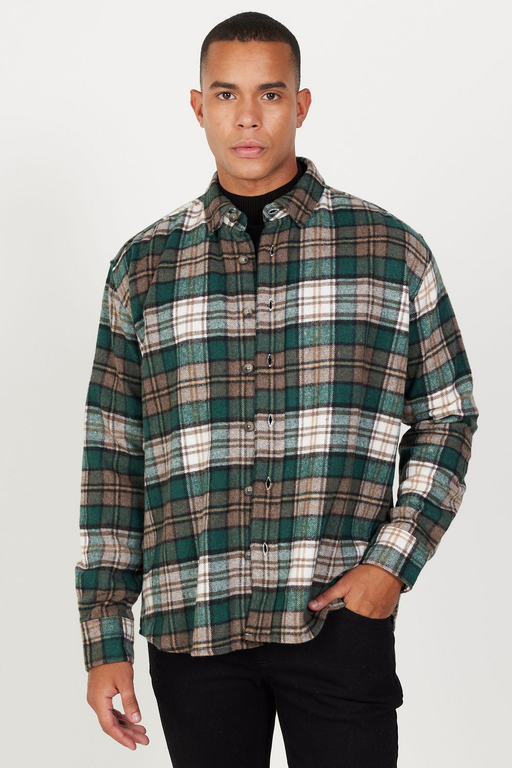 Lumberjack jacket fur collar store