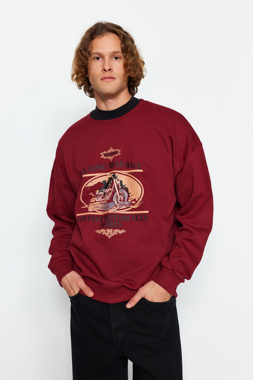 Trendyol Collection Sweatshirt - Schwarz - Oversized - Trendyol