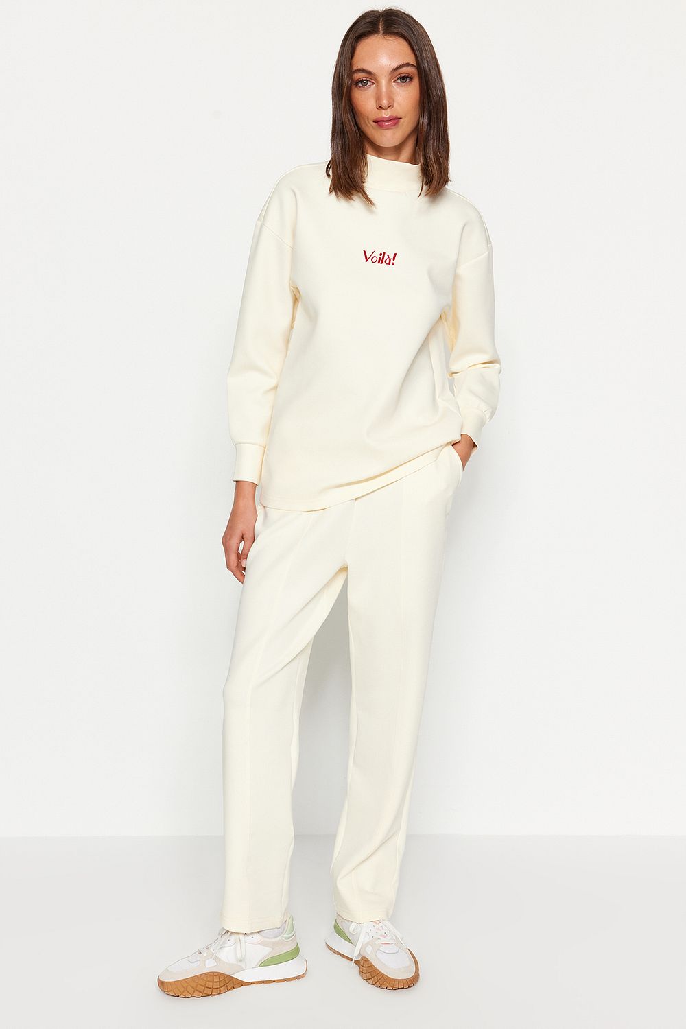 Knitted tracksuit set sales