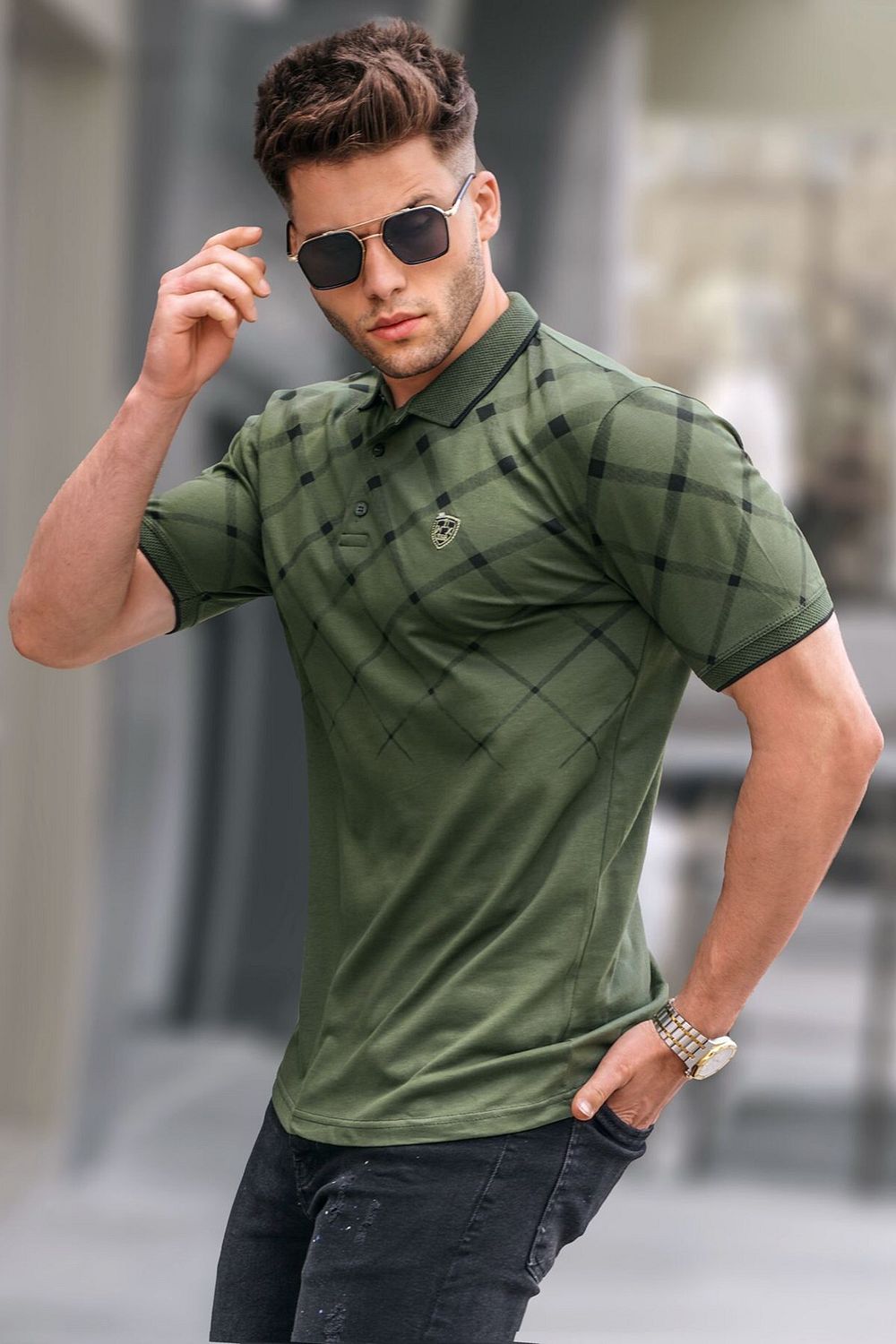 Buttoned up hotsell polo