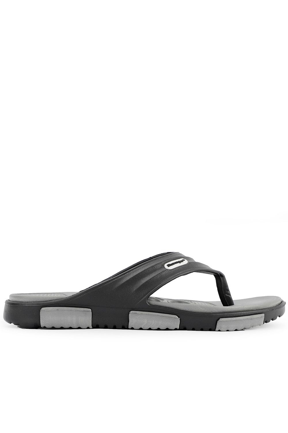 Slazenger Opal Men s Slippers Black Gray Sa11se032 Trendyol