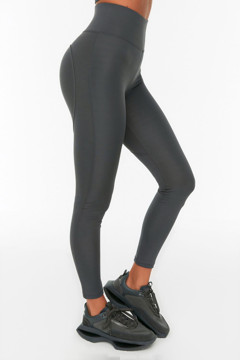 Trendyol Collection Dark Rose Dried Push-Up Featured Full Length Knitted  Sports Leggings TWOAW21TA0030 - Trendyol